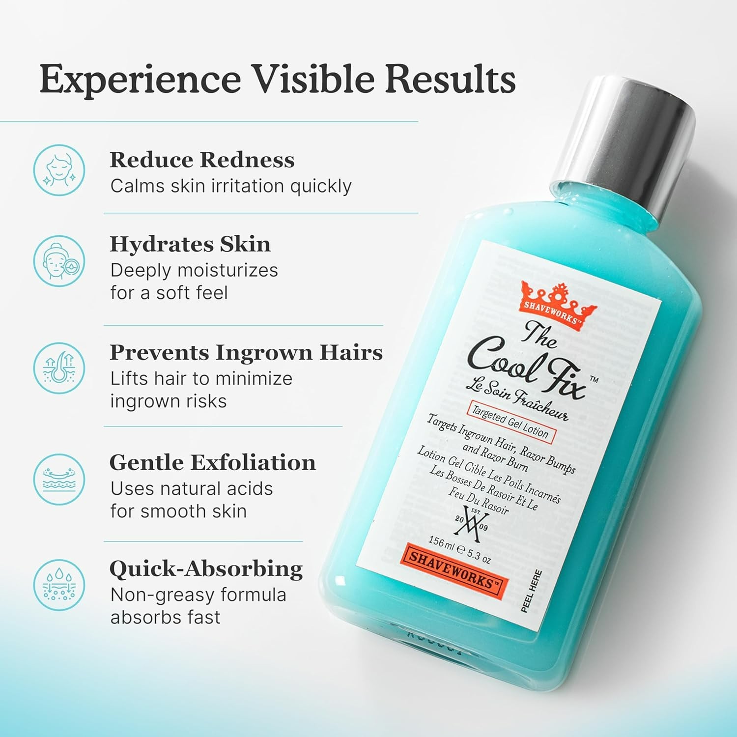 The Cool Fix, 1 Fl Oz. and The Pearl Soufflé Shave Cream, 1 Fl Oz 2pc Set