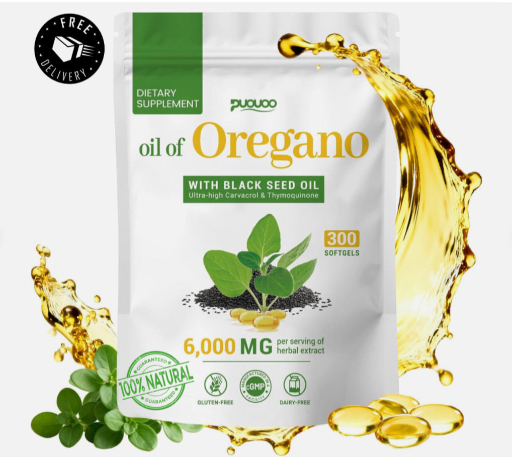 Resilia Oil Of Oregano With Black Seed Oil 6,000MG 300 Softgels (Fast Delivery)
