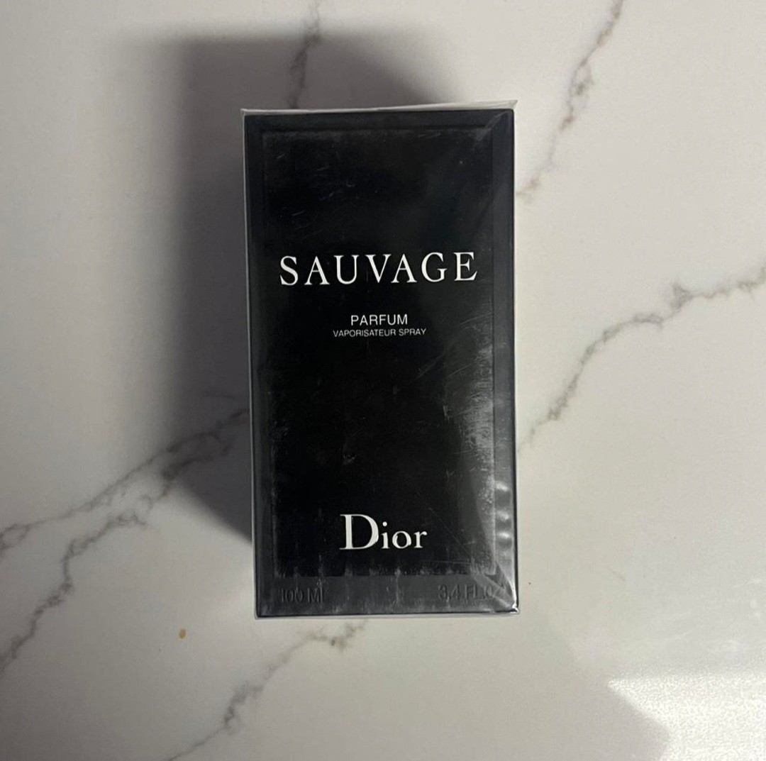 Dior Sauvage Parfum Spray Vaporisateur 3.4 fl oz Regular Size Sealed