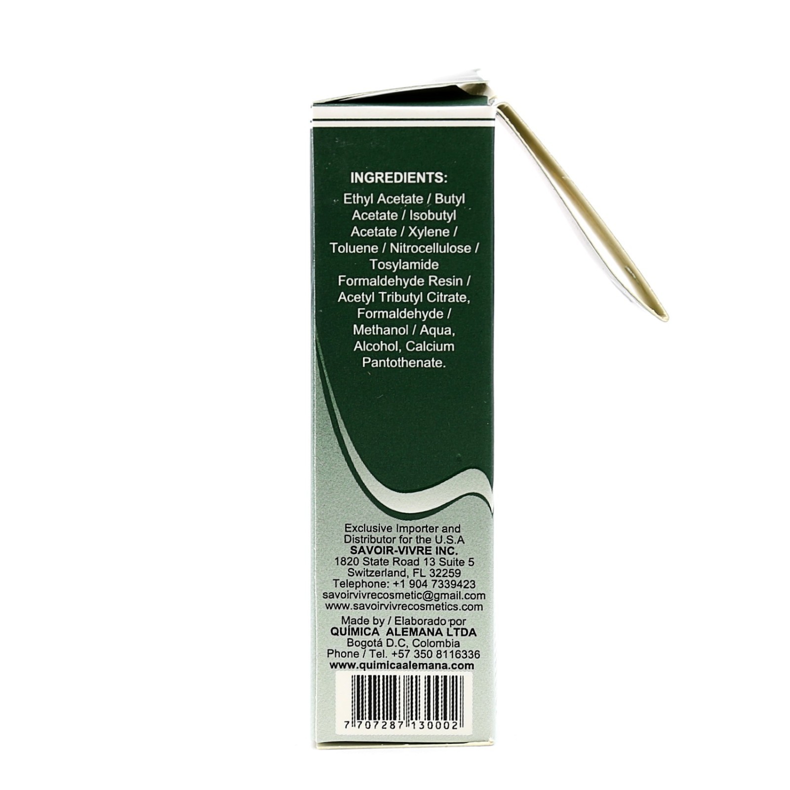 Quimica Alemana Nail Hardener 14ml (original formular/clear) 2 PACK