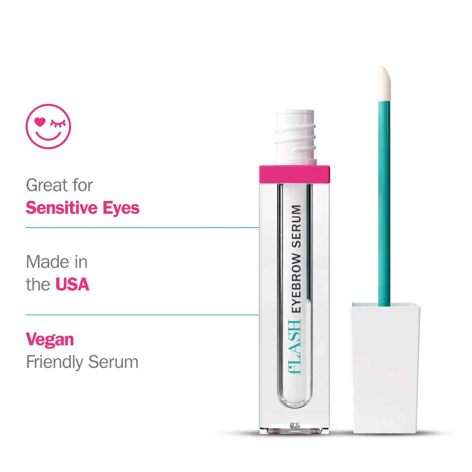 fLASH Eyebrow Serum for Bolder, Fuller, Thicker-looking Brows