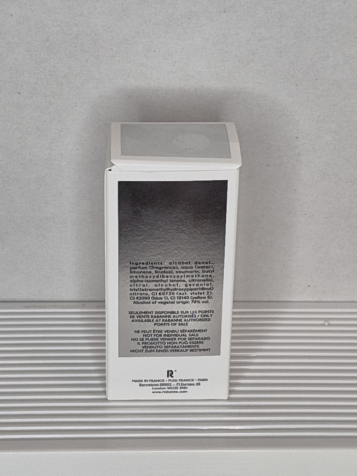 Paco Rabanne Phantom Men’s Parfum 5ml/0.17oz Sample Dabber/Splash New in box