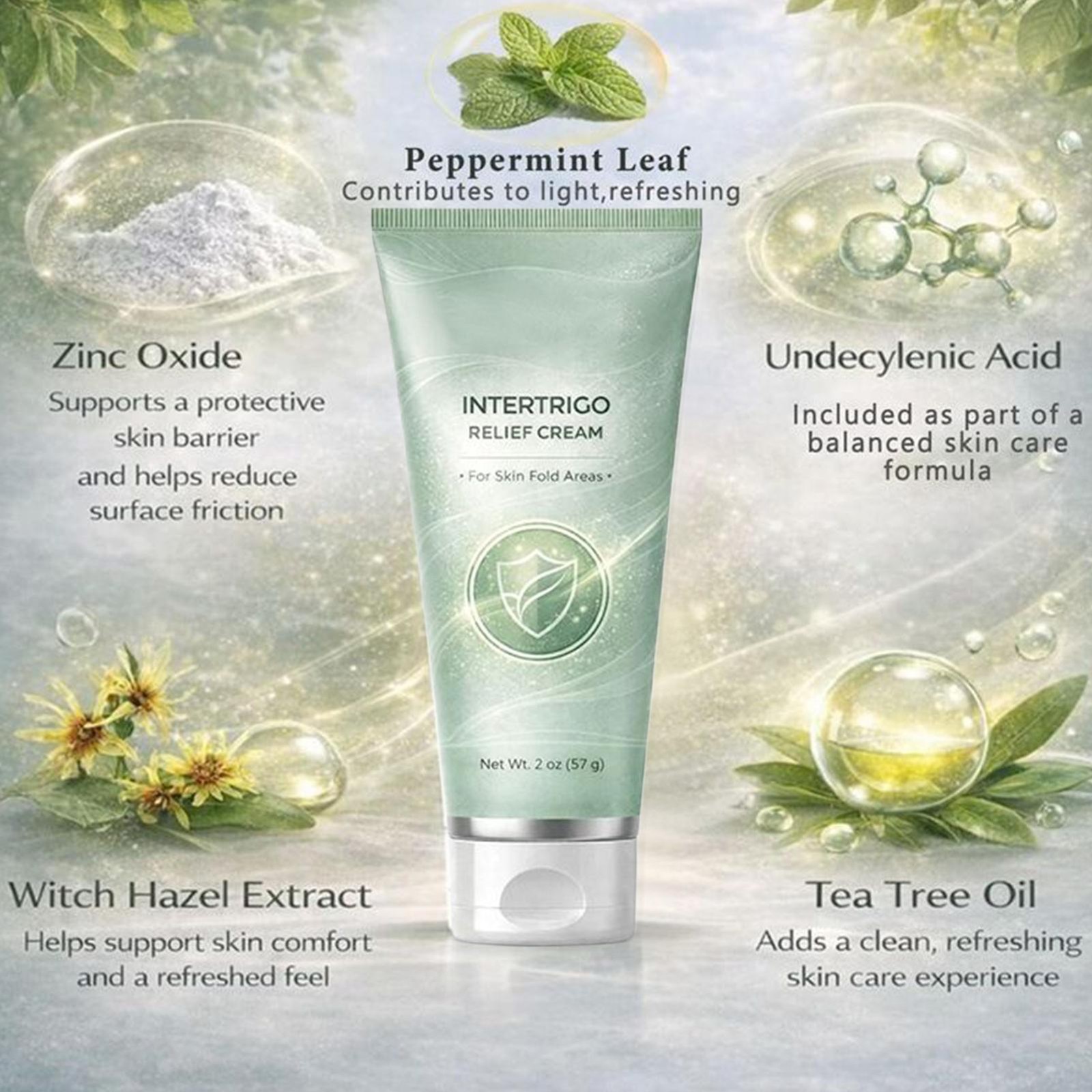 Healora Intertrigo Cream – Skin Fold Care & Chafing Support Cream