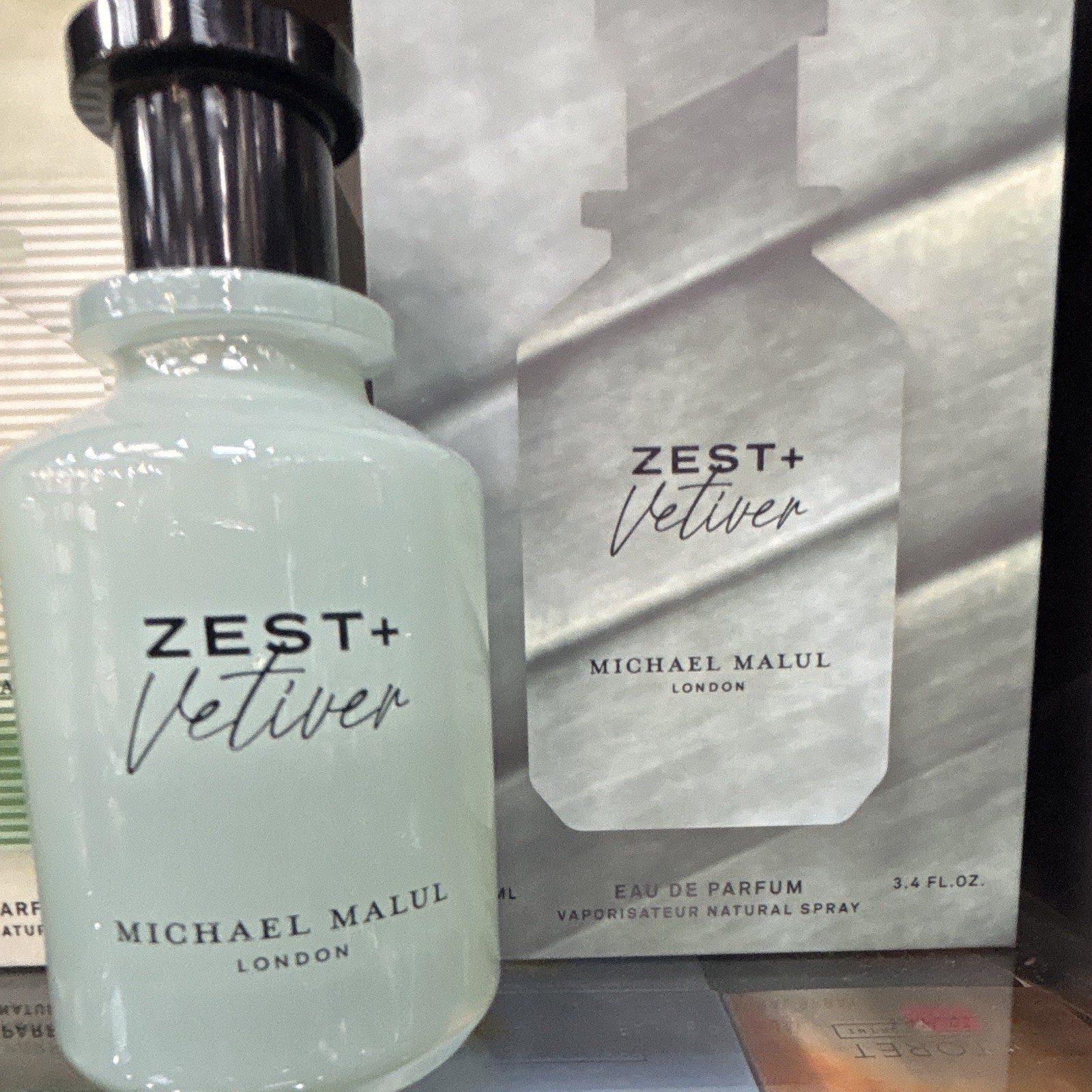 Michael Malul London Zest+ Vetiver Eau de Parfum Spray 3.4 fl oz Regular Size