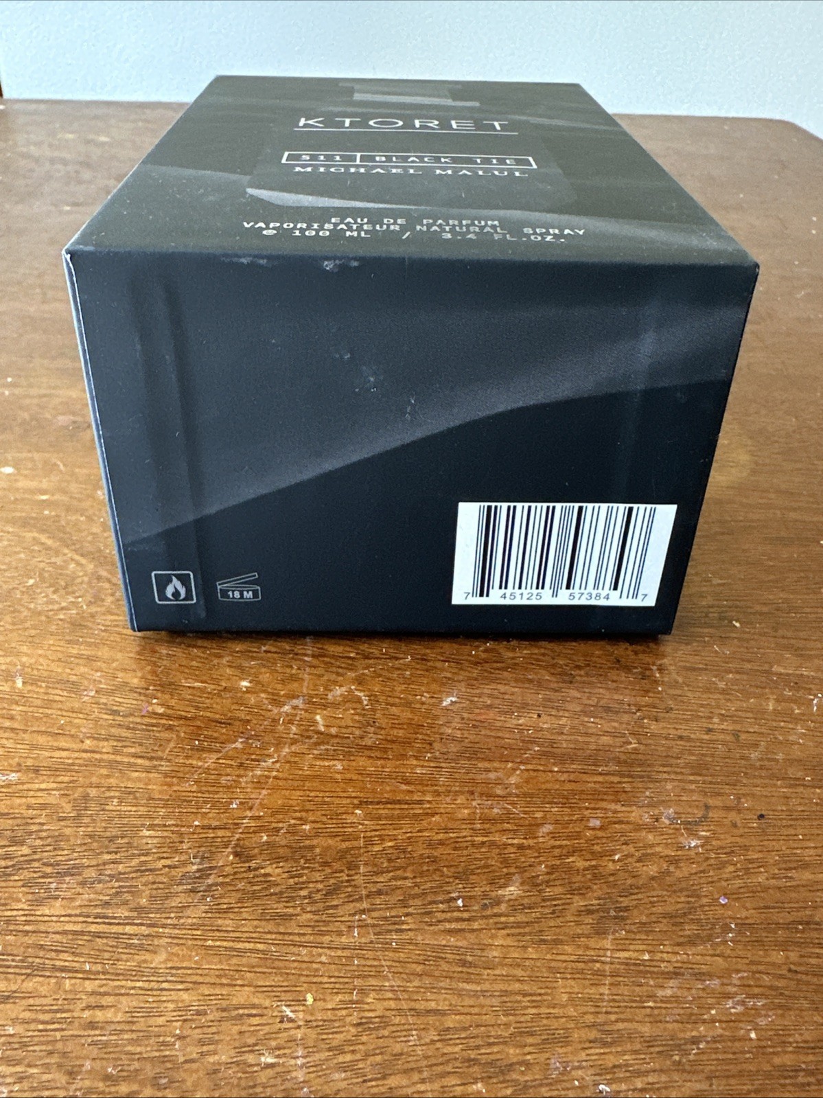 Ktoret Black Tie 511 By Michael Malul 3.4oz 100ml Eau de Parfum Men NEW SEALED
