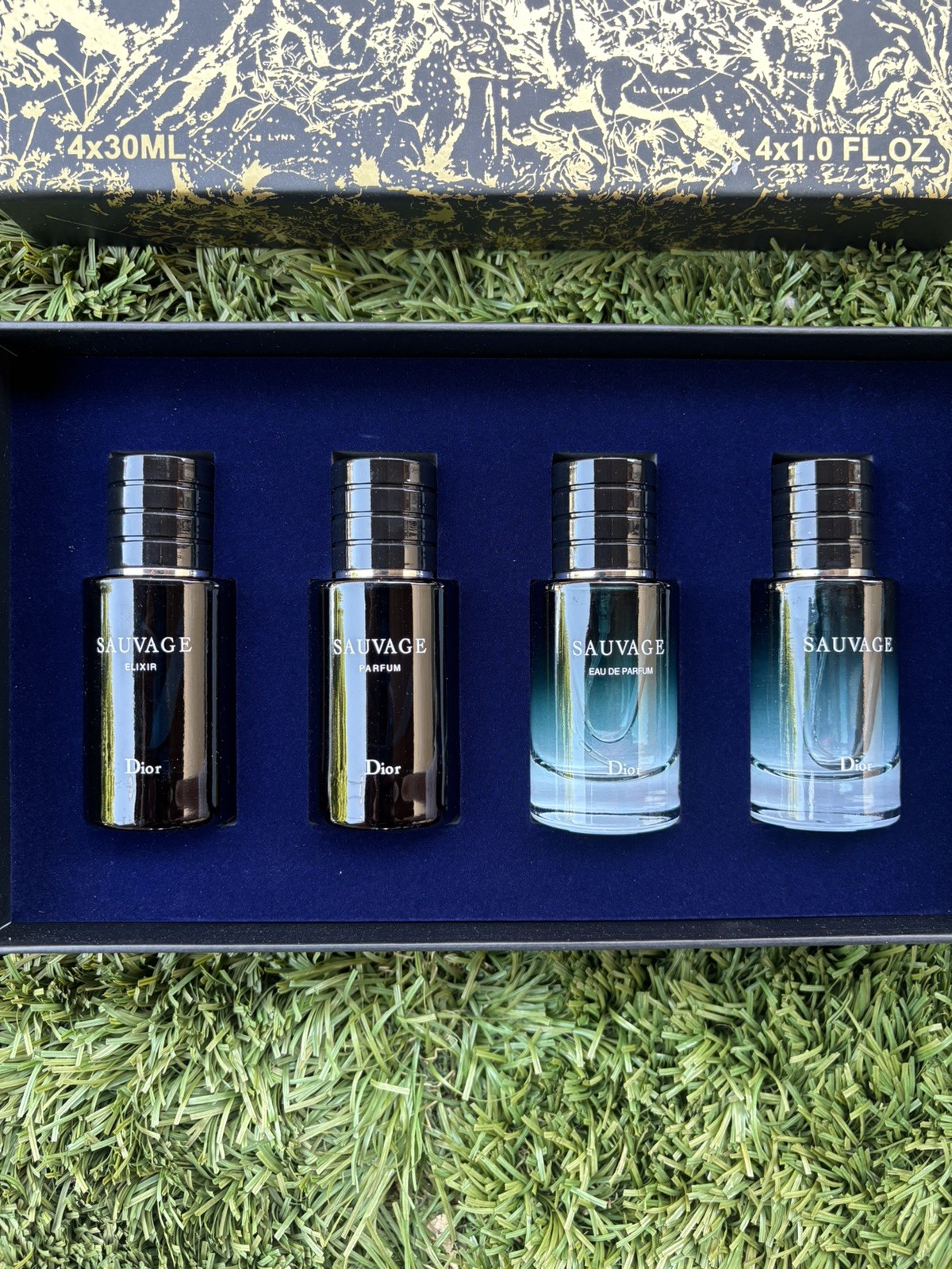 Christian Dior Sauvage Gift Set 4‑Piece 30ml Men’s Cologne New Sealed Box