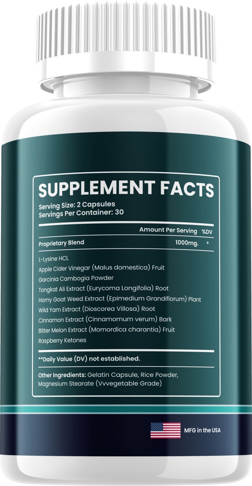 (1 Pack) Trimoryn Capsules – Advanced Formula Supplement Pills Daily Health
