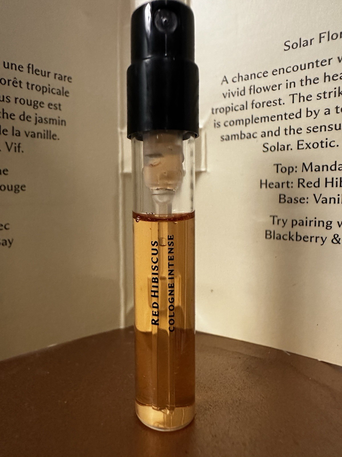 Jo Malone London Red Hibiscus Cologne Intense Spray Sample 0.05 fl oz