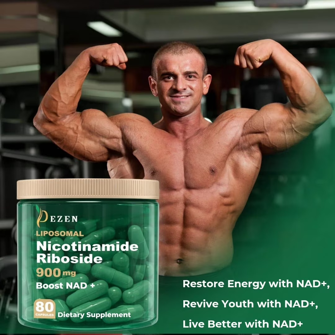 DEZEN NAD+ Supplement Alternative, Liposomal Nicotinamide Riboside/Resveratrol &