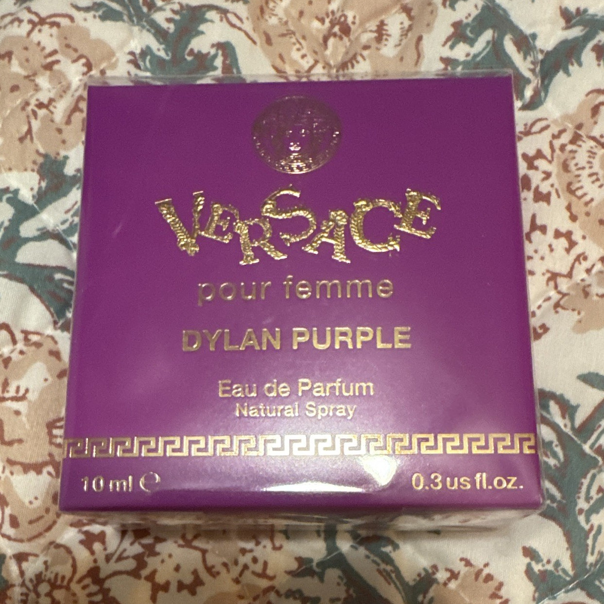 Versace Dylan Purple Eau de Parfum Pour Femme Spray Sample Size 0.3 fl oz