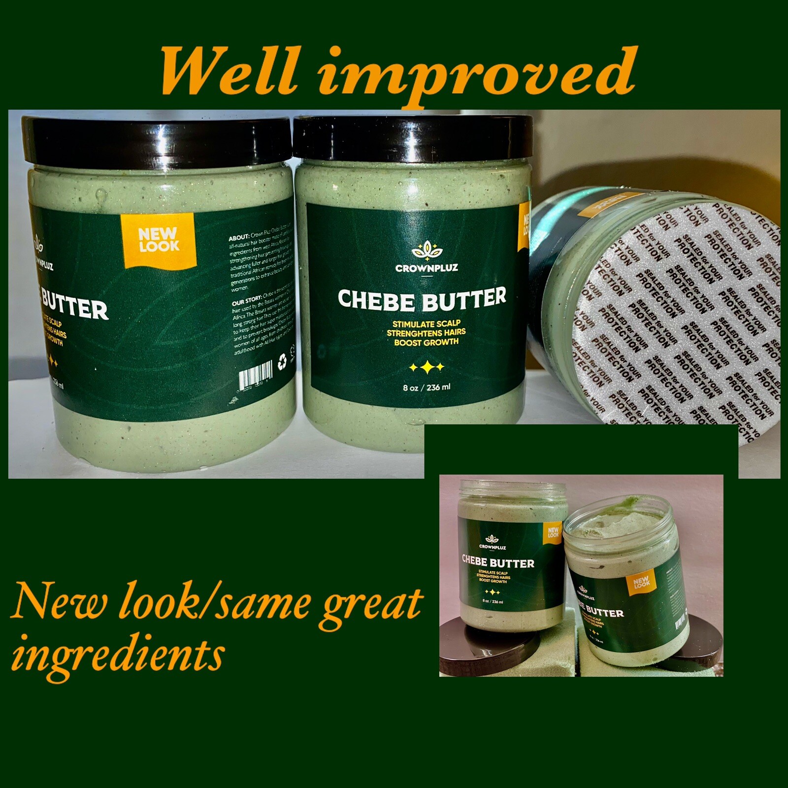 Chebe Hair Loss Butter/Massive growth/Moisturizer