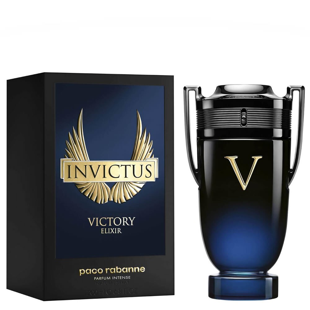 Invictus Victory Elixir by Paco Rabanne 6.8 Oz / 200 ML Parfum Intense Spray New