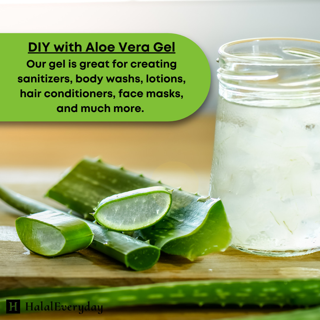 Aloe Vera Gel – 100% Pure Organic Soothing Moisturizing Skin Care Lotion BULK