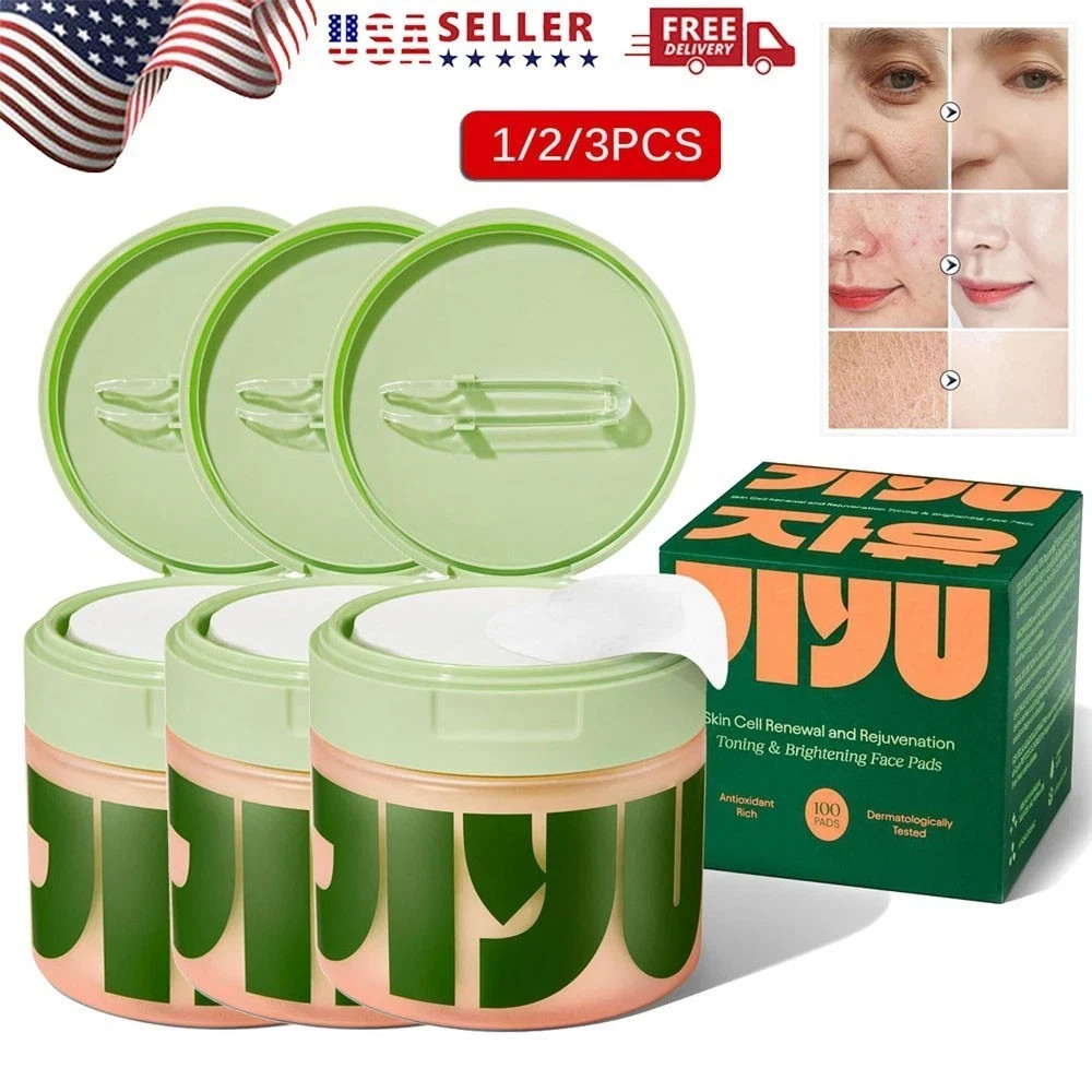 1/2/3PCS Korean Skincare Anti-Aging, Dark Spot & Wrinkle Minimizing Toner Pads