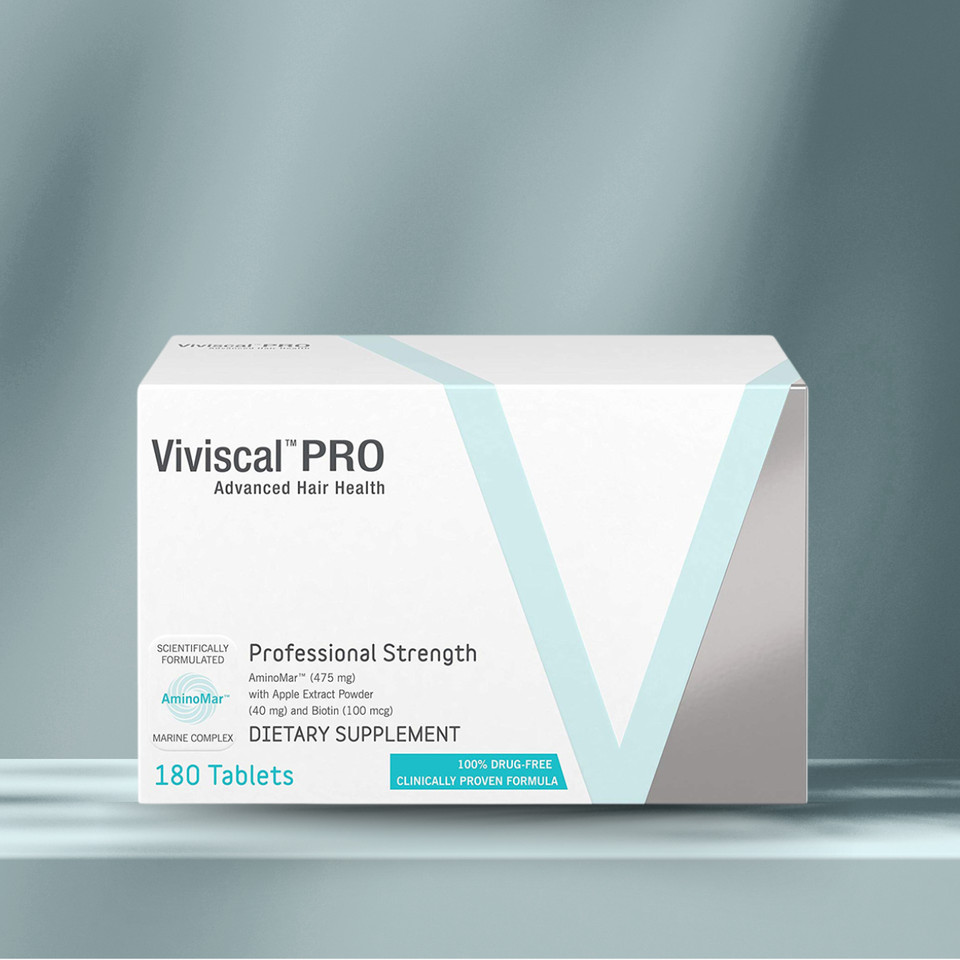 2 Pack of VIVISCAL PRO – Professional Hair Growth Tablets 180 Exp. 12/2027