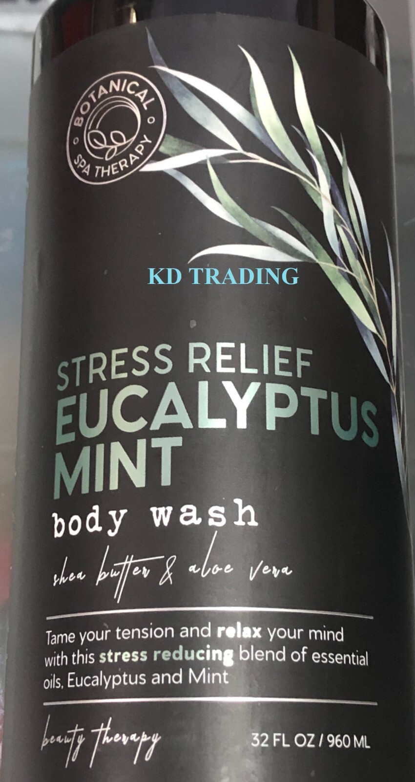 BOTANICAL SPA THERAPY ~ STRESS RELIEF EUCALYPTUS MINT BODY WASH Shea Aloe 960ml