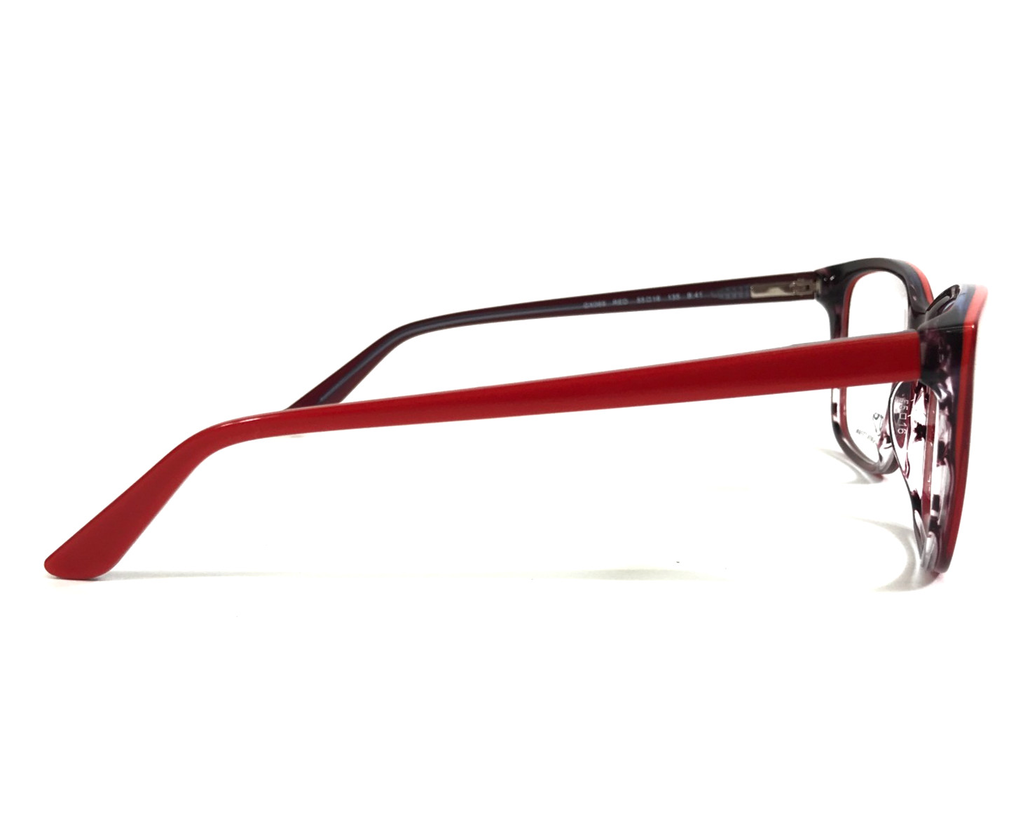 GX by Gwen Stefani Eyeglasses Frames GX069 RED Cat Eye Full Rim 55-16-135