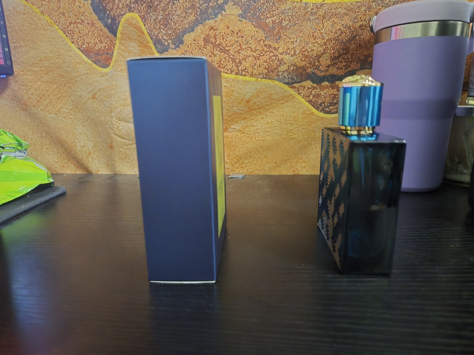 Versace Eros Parfum Spray 3.4 fl oz Regular Size Blue Bottle