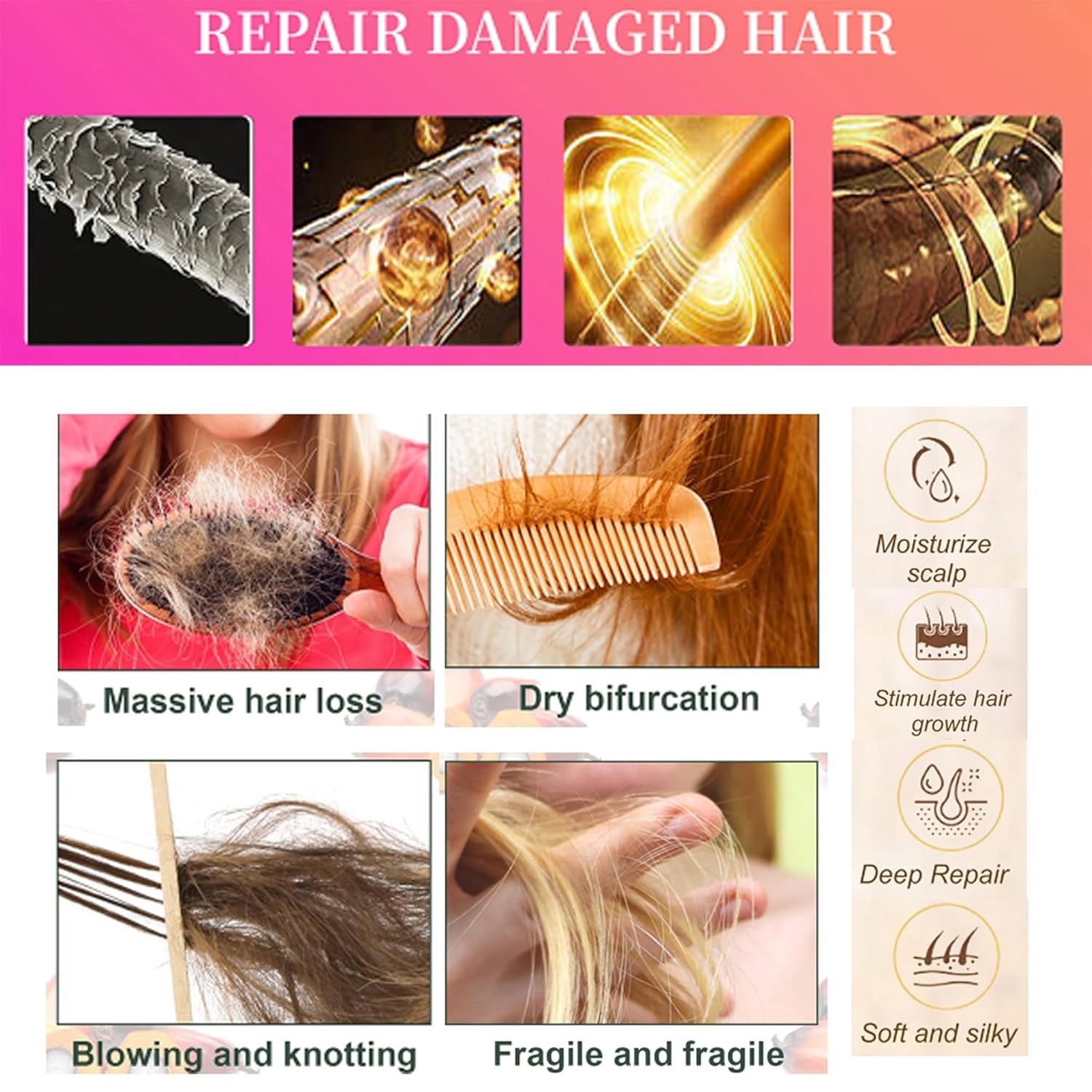 Batana Oil Hair Mask for Hair Growth & Repair | Deep Conditioner 120ml