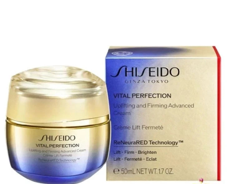 Shiseido Vital Perfection Advanced Cream Uplifting and Firming 1.7oz / 50 ml New
