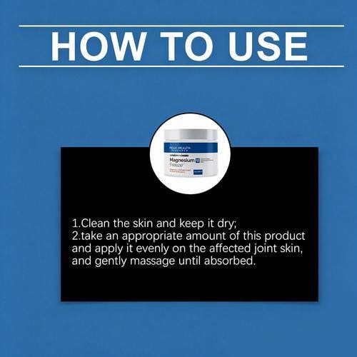Magnesium Freeze -Topical Magnesium Cream with Niacinamide For Joints Low Back