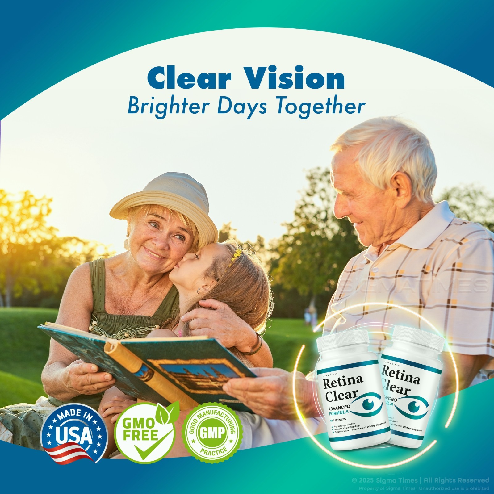 (5 Pack) Retina Clear – Retina Clear Capsules for Eyes