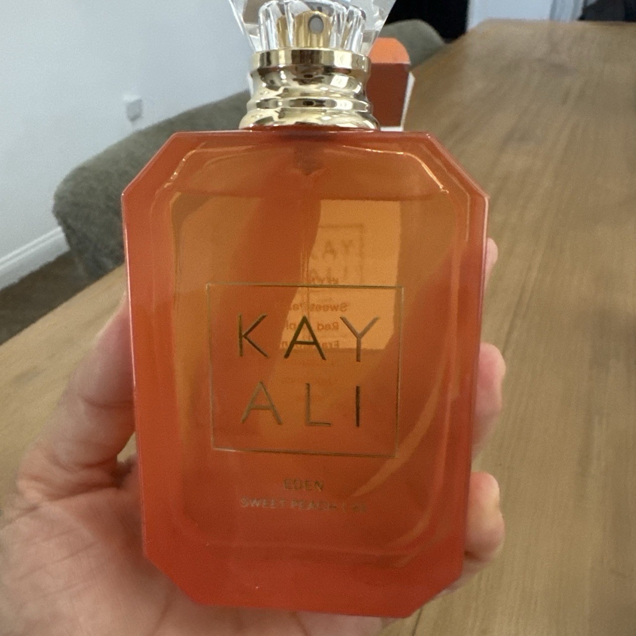 KAYALI Eden Sweet Peach | 35 Eau de Parfum Spray Peach Scent 3.4 fl oz