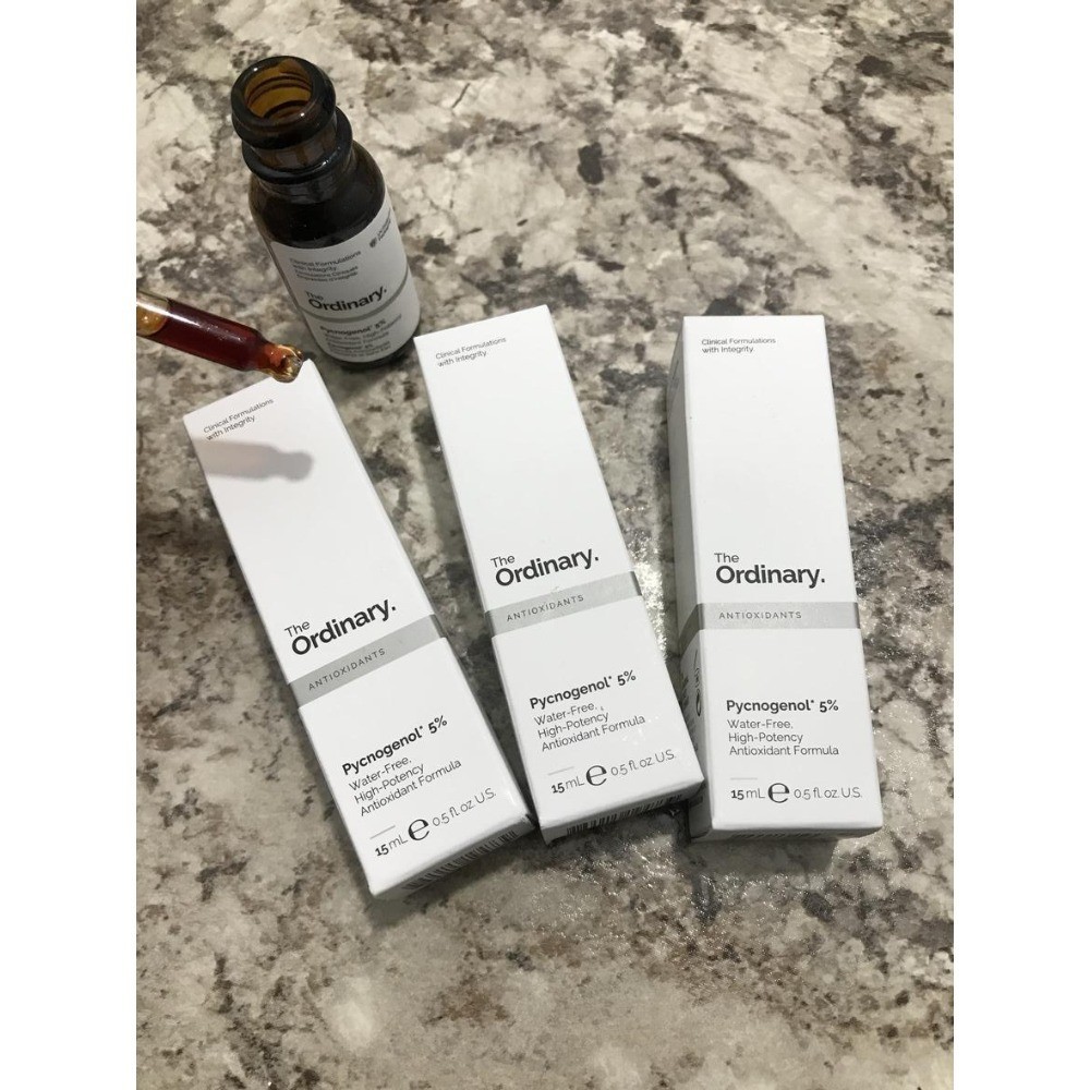 The Ordinary NIB 100% Authentic Pycnogenol 5% Antioxidant 0.5 oz/ 15 mL