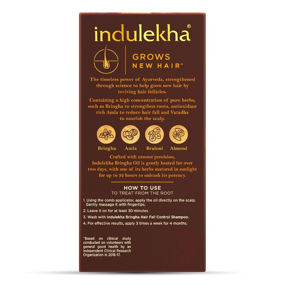 Indulekha Bringha Ayurvedic Hair Oil 100ml Hair Fall Control and Hair Growth