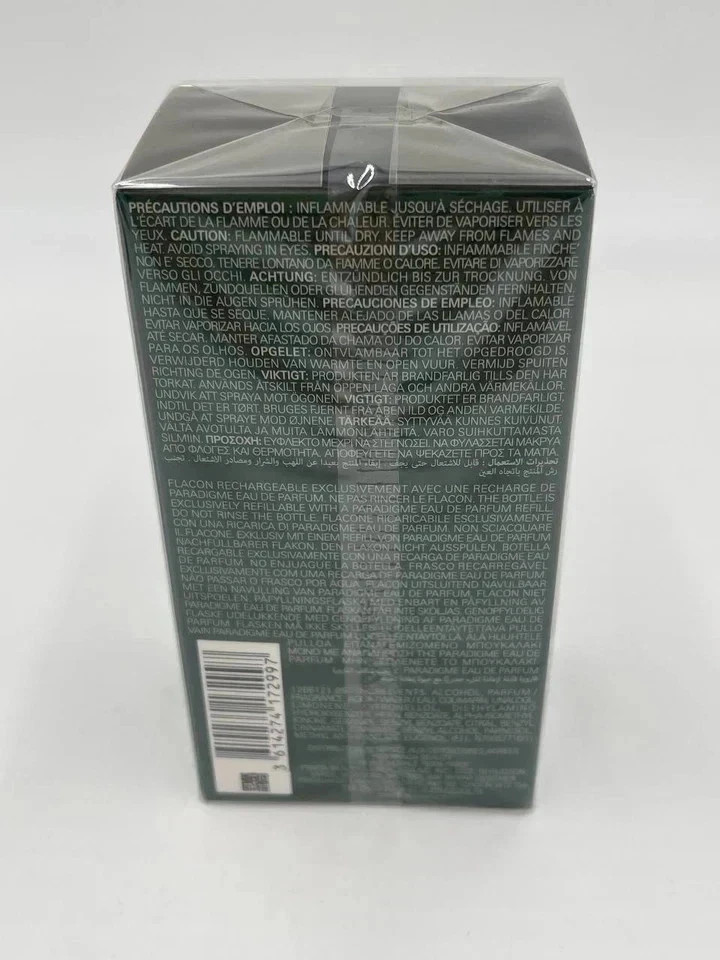 Prada Paradigme 3.3 Oz / 100mL Eau de Parfum Men New Sealed Box
