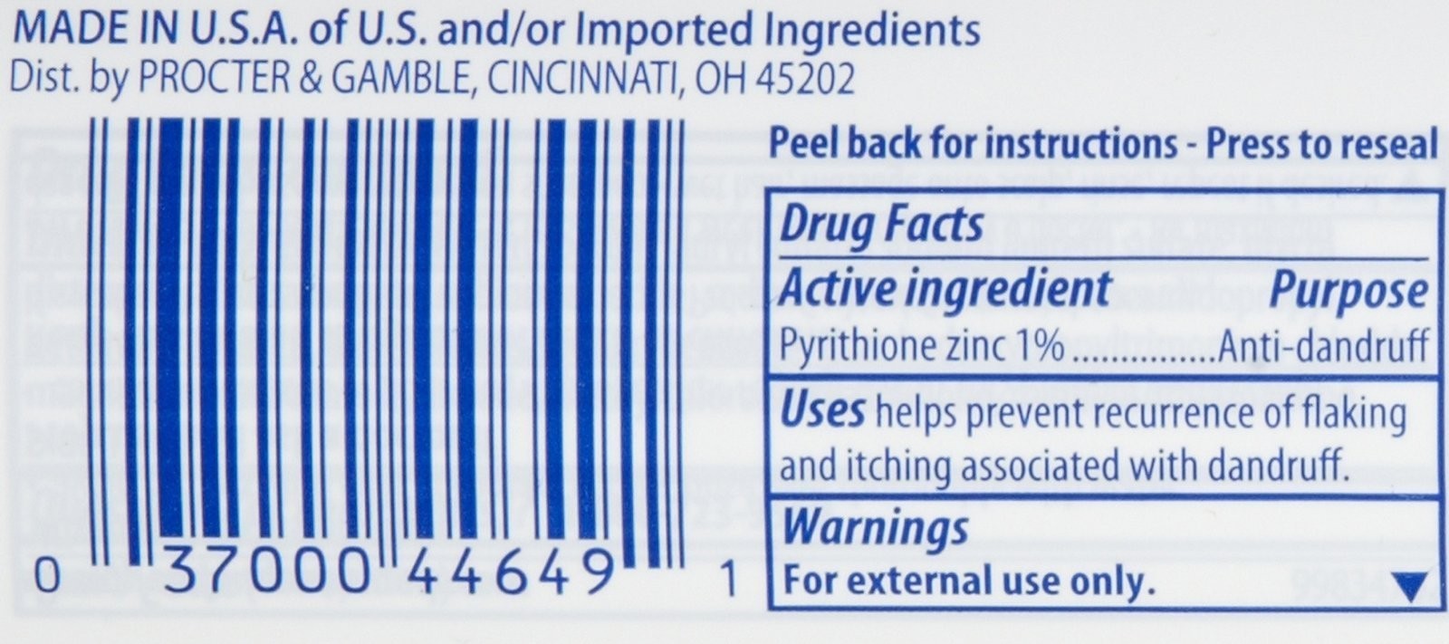 Head & Shoulders Classic Clean Dandruff Shampoo – 1.7 oz Fl Oz (Pack of 1)