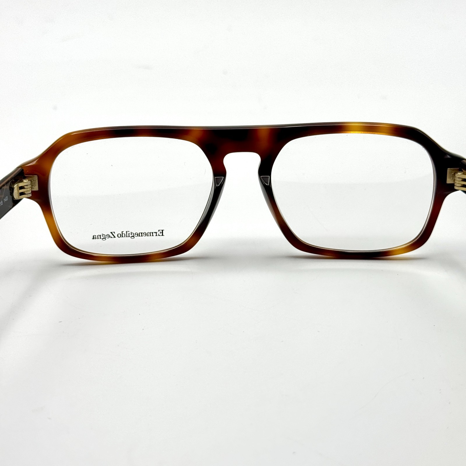 Ermenegildo Zegna Eyeglass Frames XXX13 EZ5199 052 Havana Pilot 54-18-145