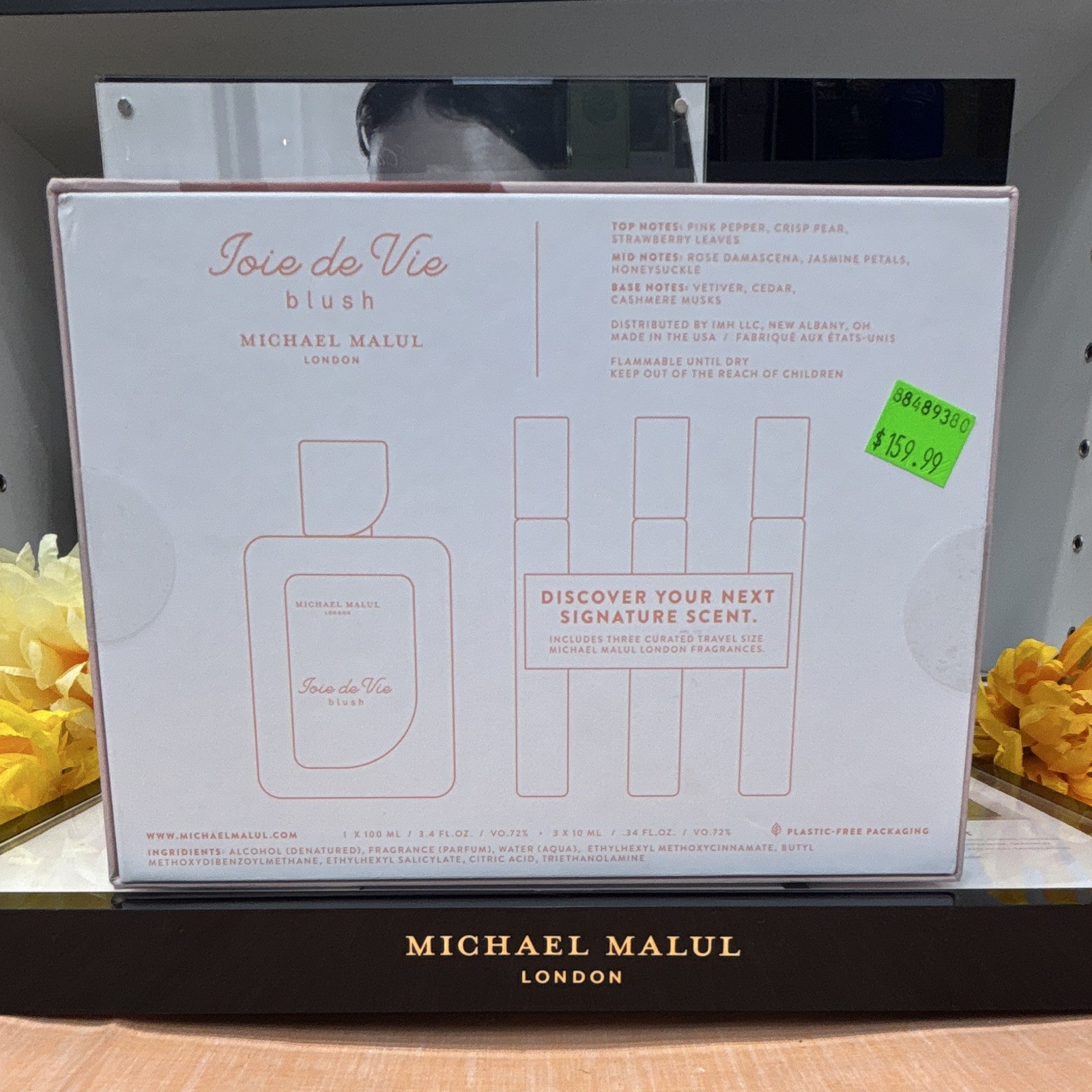 Michael Malul London Joie de Vie Blush Gift Set Eau de Parfum Spray 3.4 fl oz