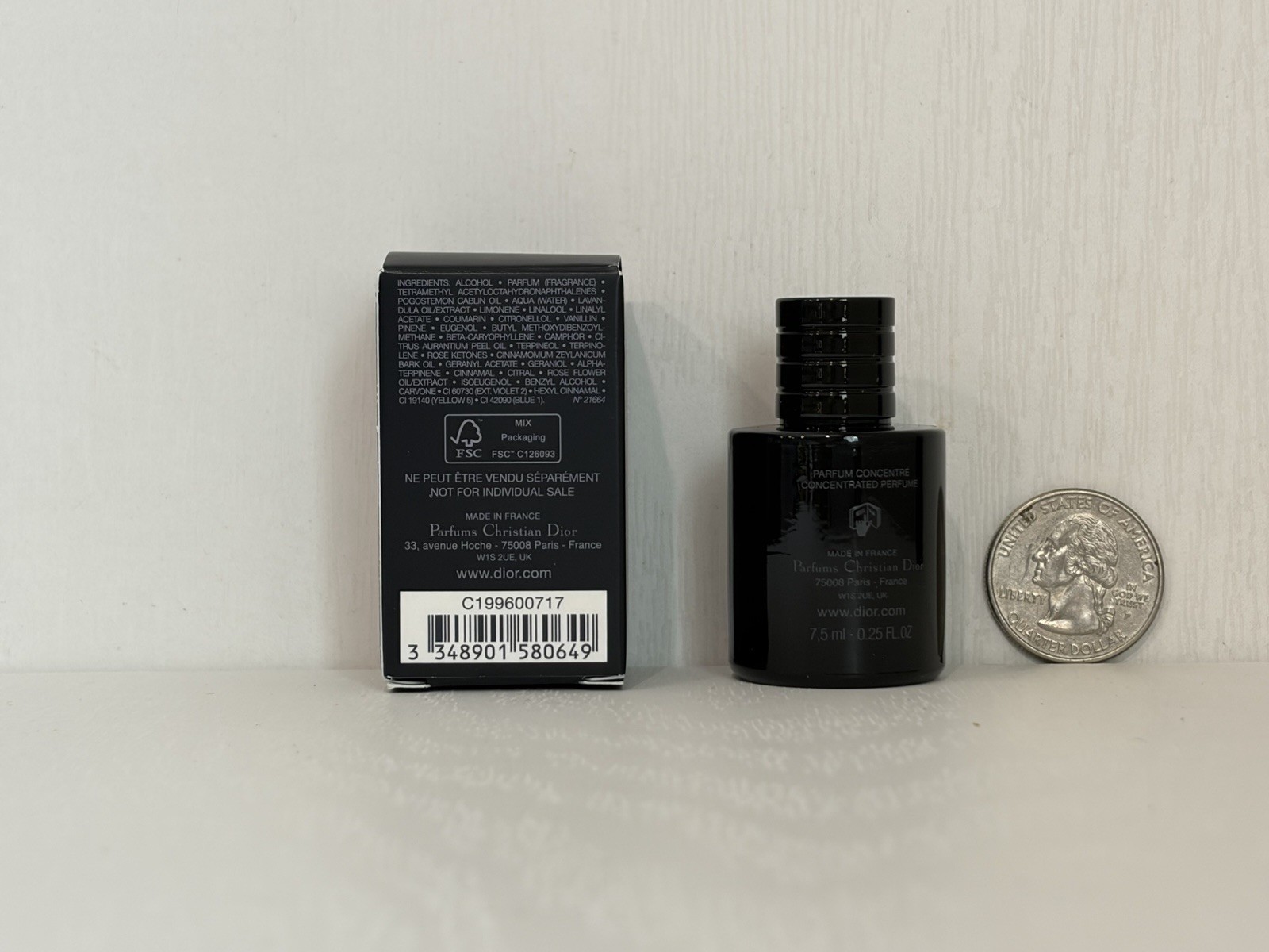 Dior Sauvage Elixir 7.5ml/0.25fl.oz. Mini Splash