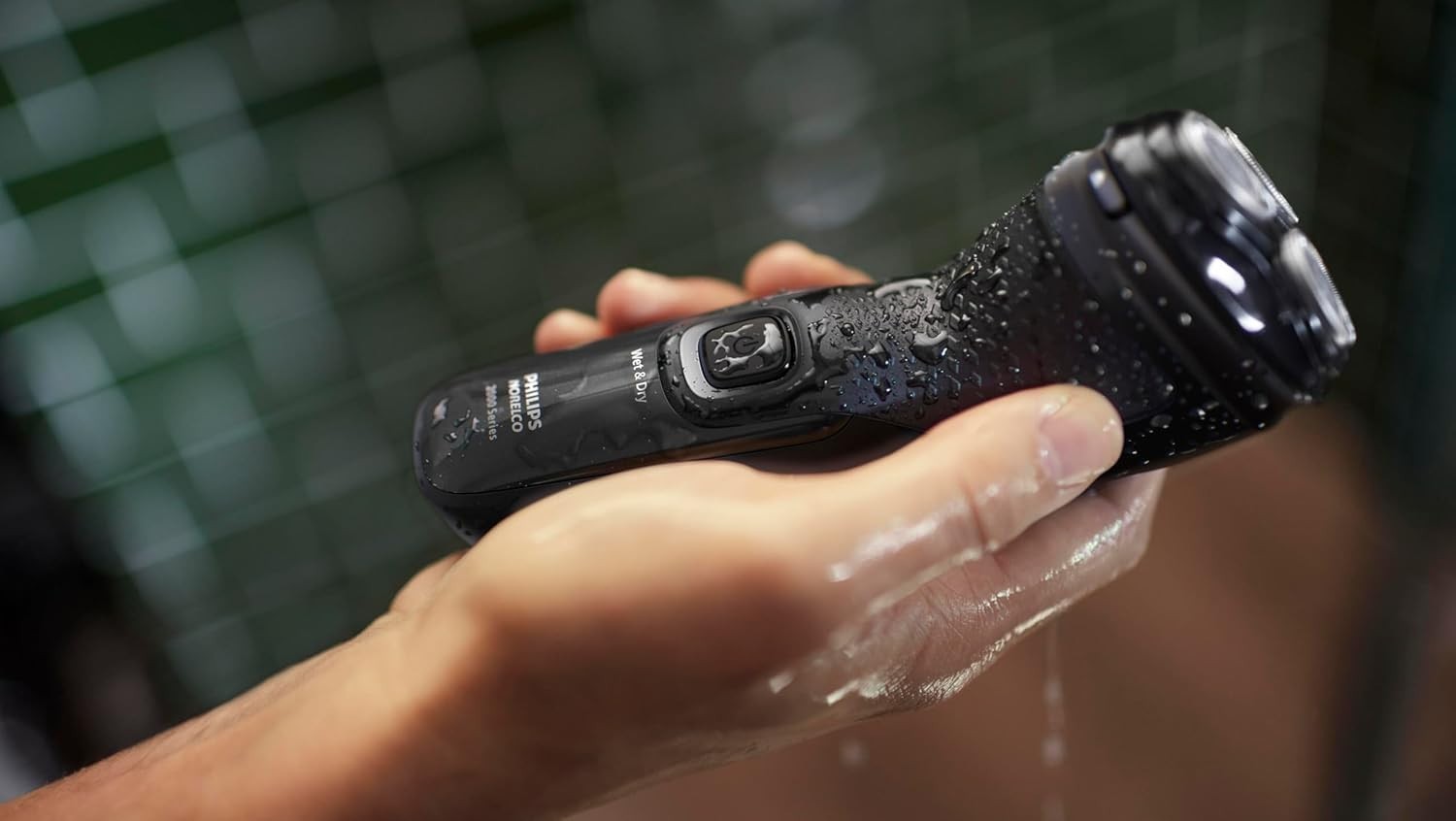 Philips Norelco Shaver 2400 Series Wet/Dry, Pop-up Trimmer, X3001/90, Black