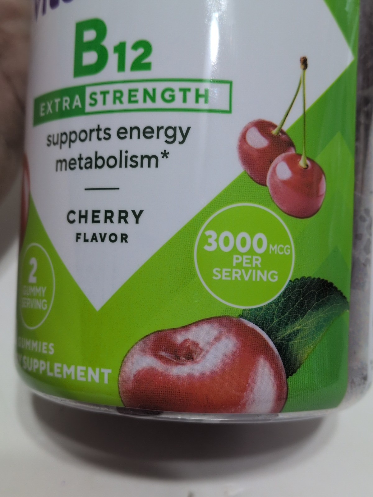 VITAFUSION Extra Strength Vitamin B12 Gummy 3000mcg Per Serving 2 Bottles NEW