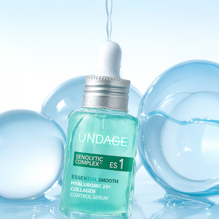 UNDAGE Senolytic Complex Hyaluronic Collagen Soothing Control Serum 40ml K-Beaut