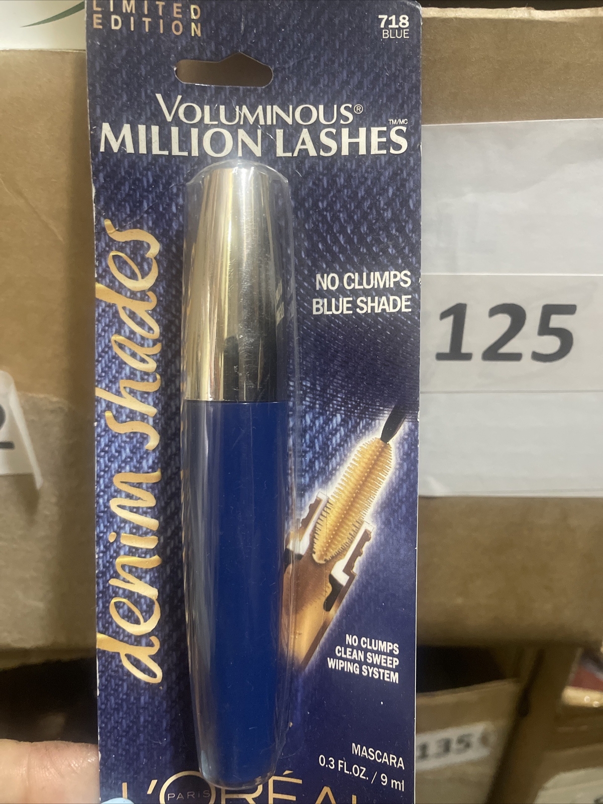 NEW L’Oreal Paris Voluminous X Fiber Mascara – 0.43 oz – 718 Blue
