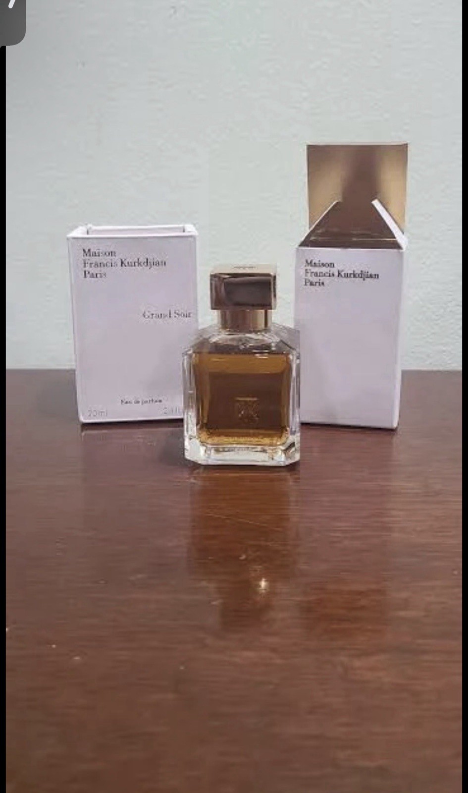 Grand Soir 2.4 oz / 70 ml Eau de Parfum by Maison Francis Kurkdjian New Sealed