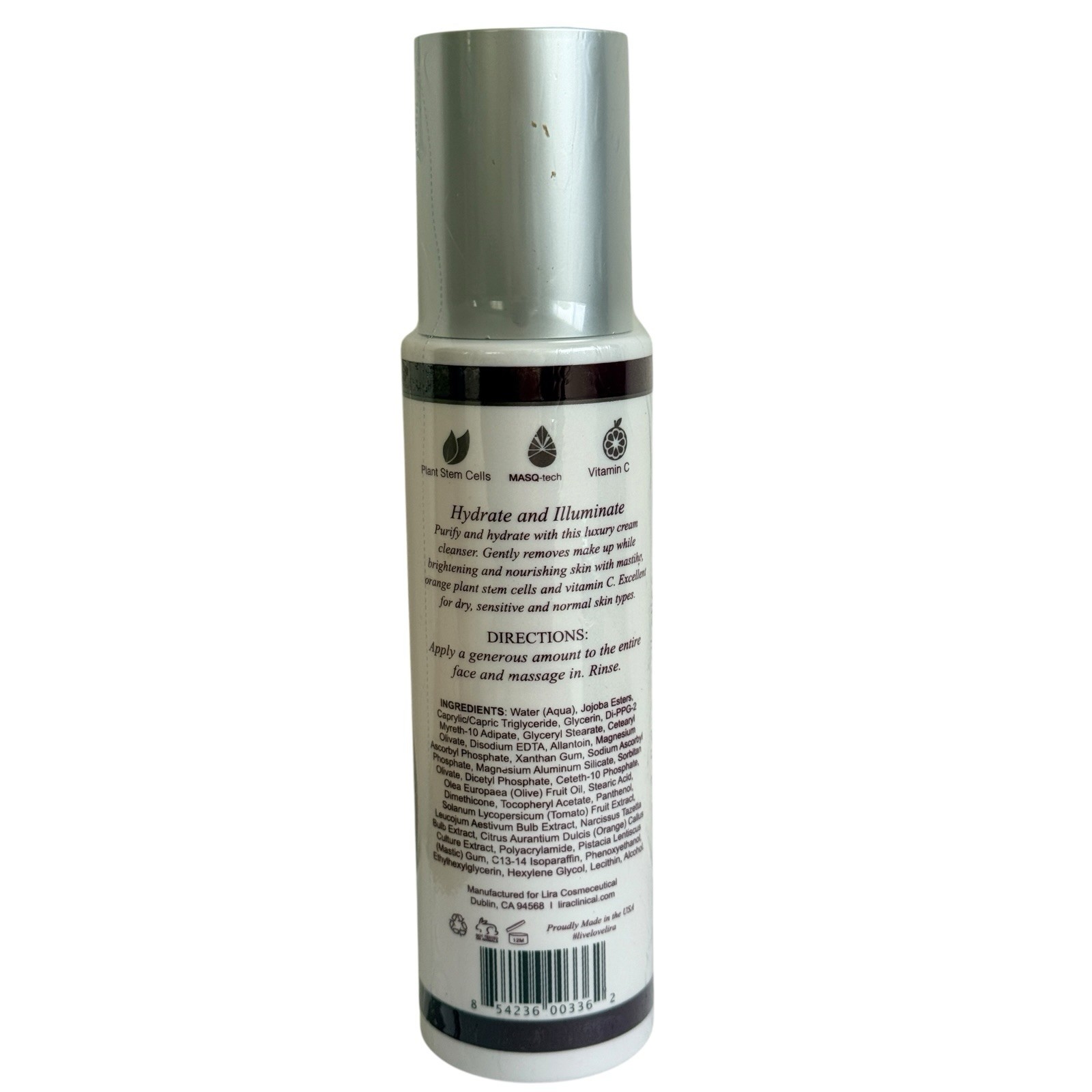 Lira Clinical MYSTIQ iLuminating Cleanser 6 fl oz Factory Sealed