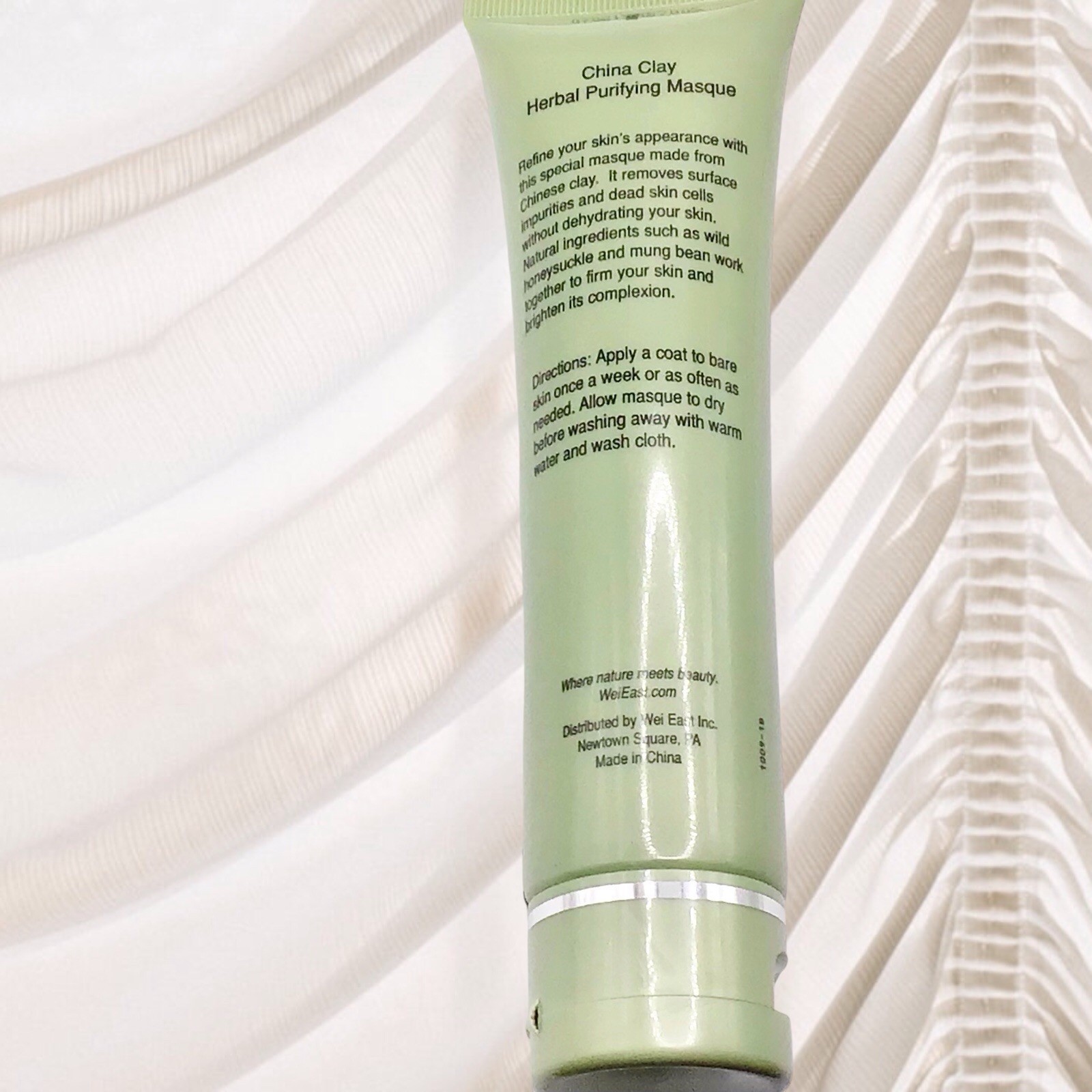 WEI EAST CHINA CLAY HERBAL PURIFYING MASQUE 3.5 OZ. SEALED & NEW 9.99 !