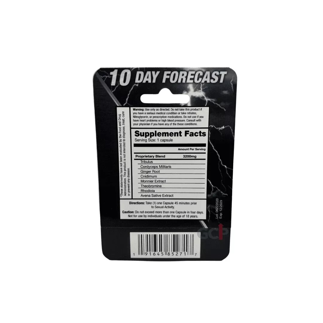 10-DAY FORECAST 3200 Male Pill (5 pills) Free shipping.
