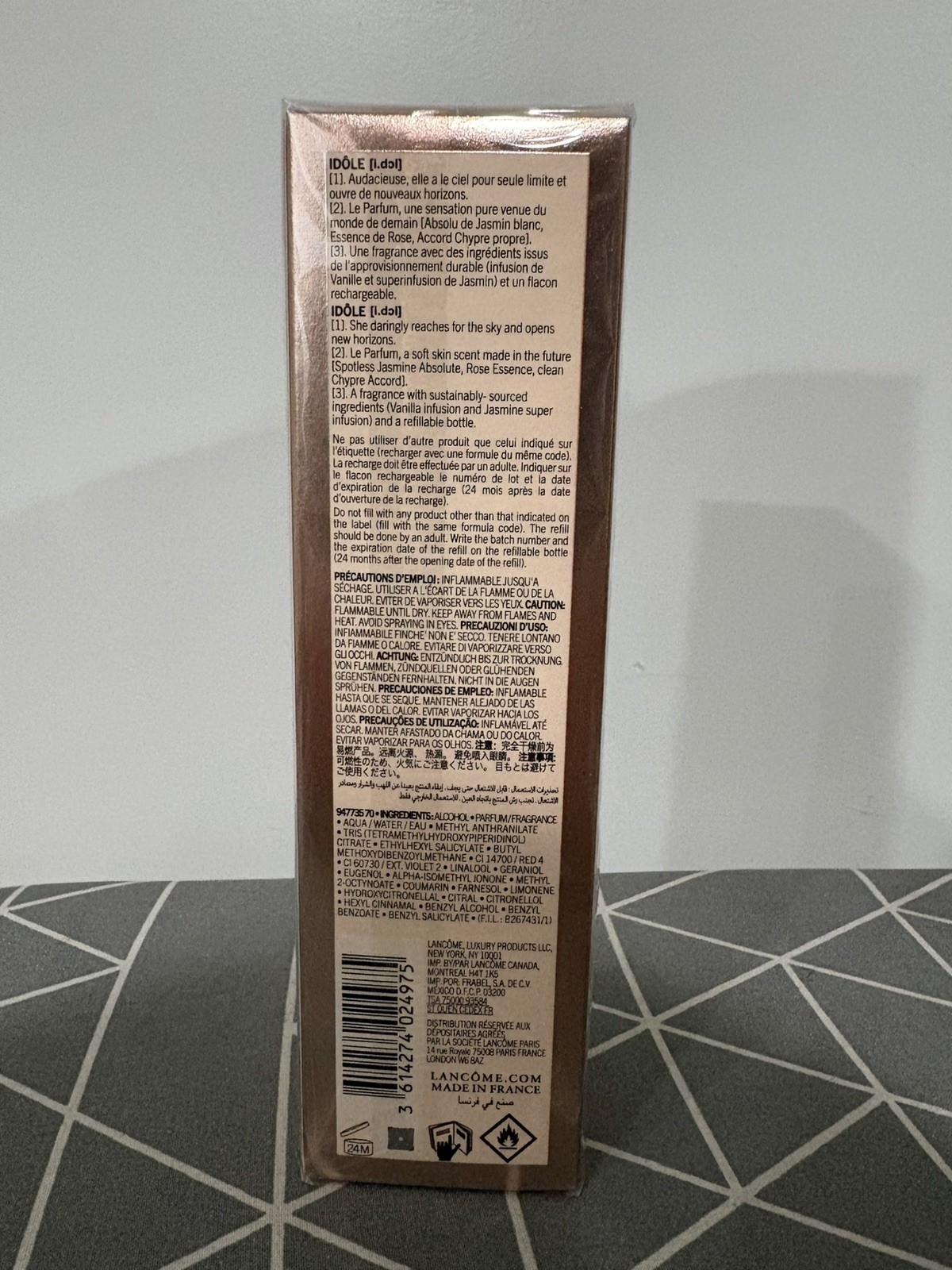 Lancome Idole Eau de Parfum Refill, 3.4 oz.