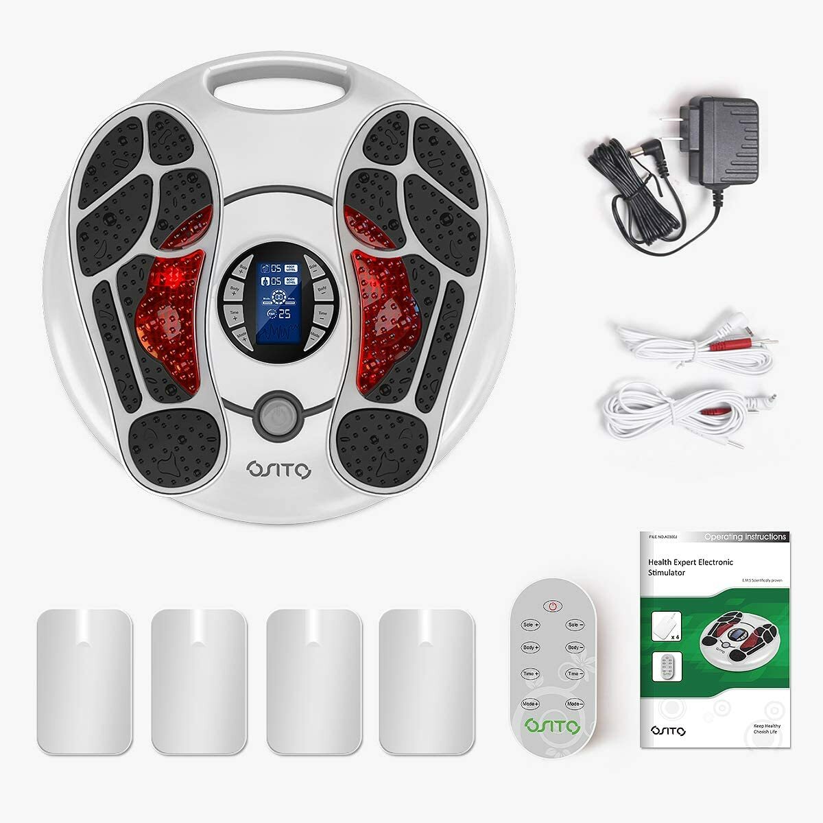 OSITO Neuropathy Foot Circulation Massager Booster EMS Tens Massager Feet Legs