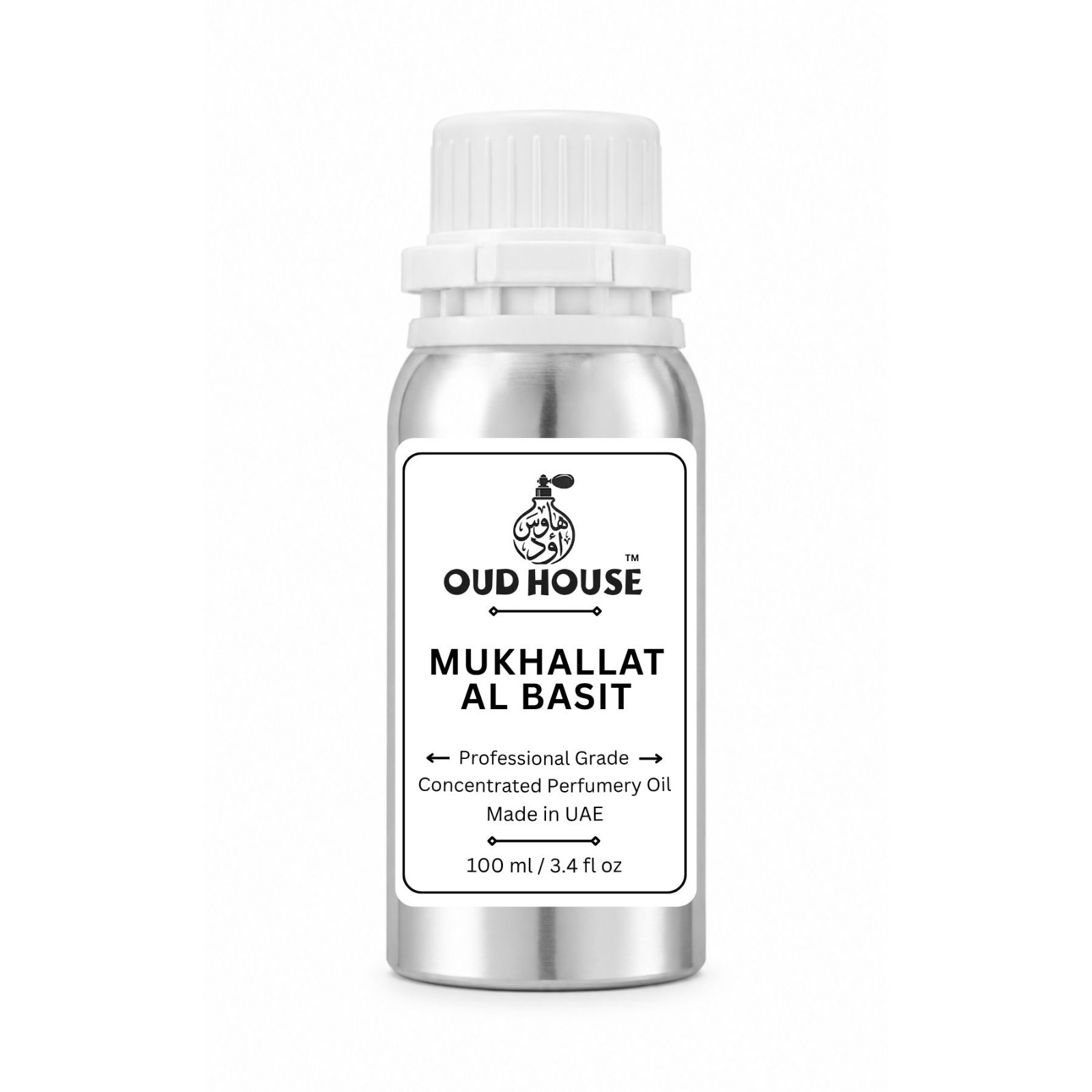 Oud House Mukhallat Al Basit Perfumery Oil 3.4 fl oz Oriental Vanilla Oil
