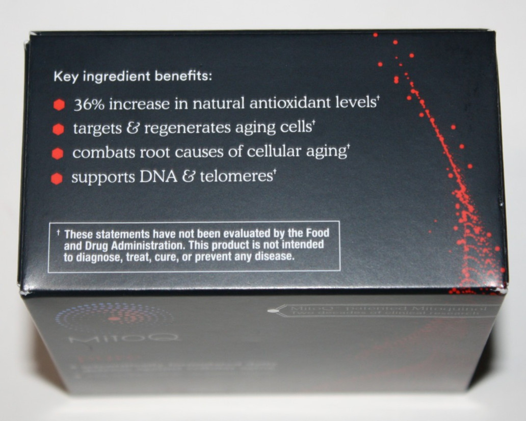 MitoQ Pure Advanced Mitochondria Supplement Superior Bio/ to CoQ10 04/28 NEW