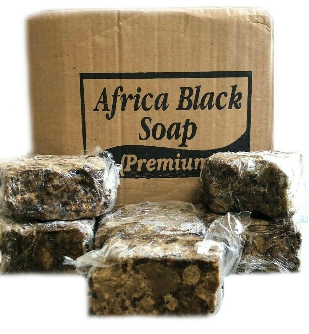 Raw African Black Soap – 100% Pure Natural Organic Unrefined Ghana Premium Grade