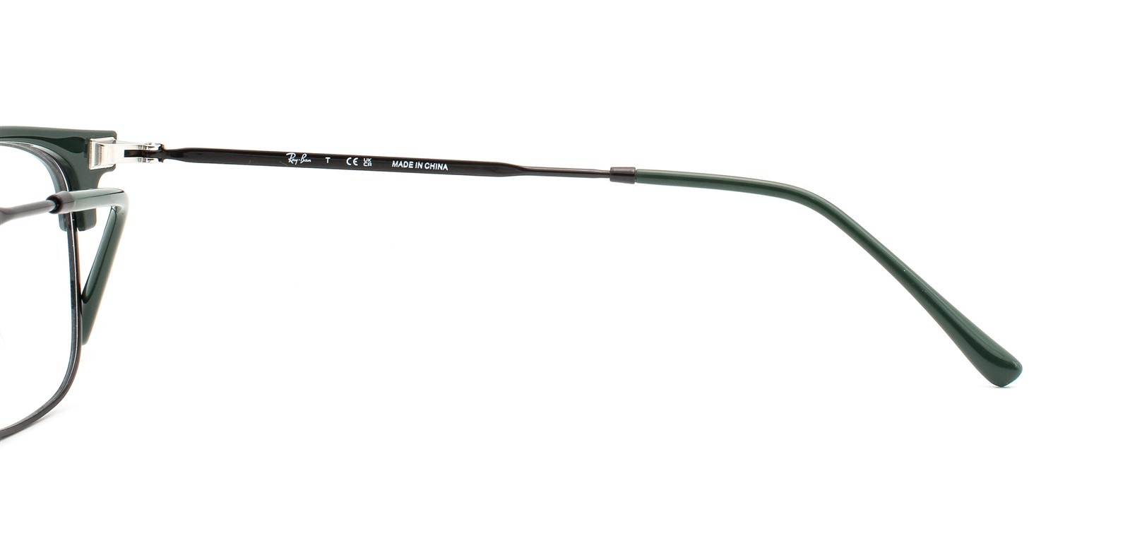 Ray-Ban Eyeglasses RB 7216 8208 Glasses Dark Green Black 51-20-145 No Case