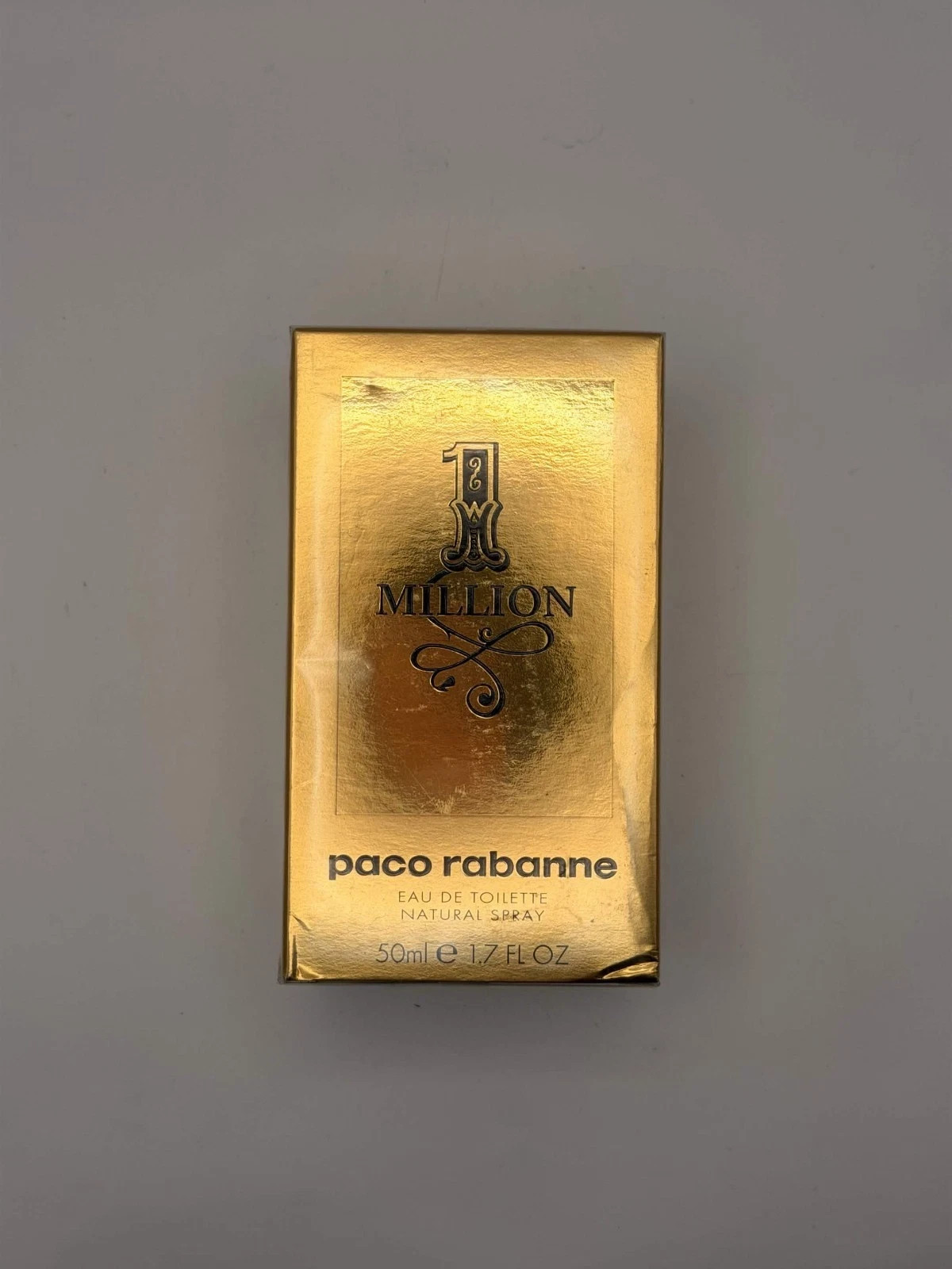 Paco Rabanne 1 Million Eau De Toilette Men 50ml Spray Original Fragrance