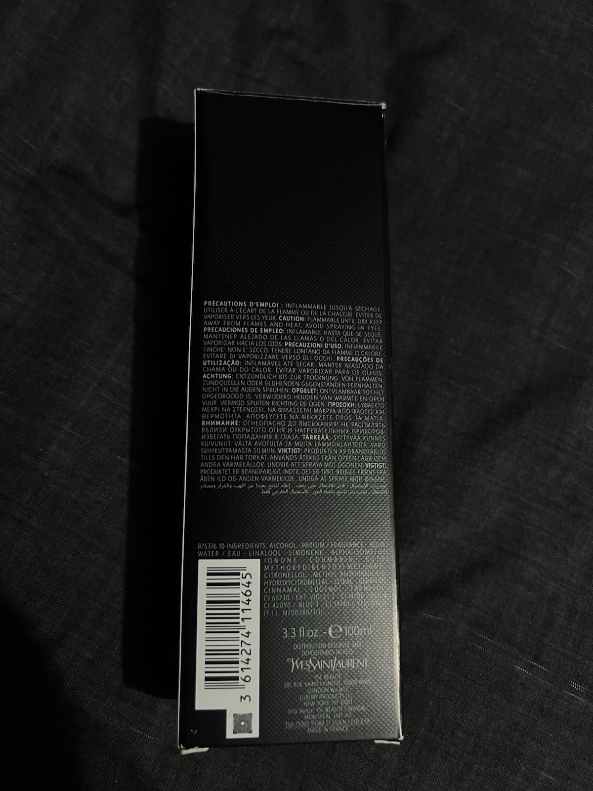 Yves Saint Laurent MYSLF Le Parfum Vaporisateur Spray Regular Size 3.3 fl oz